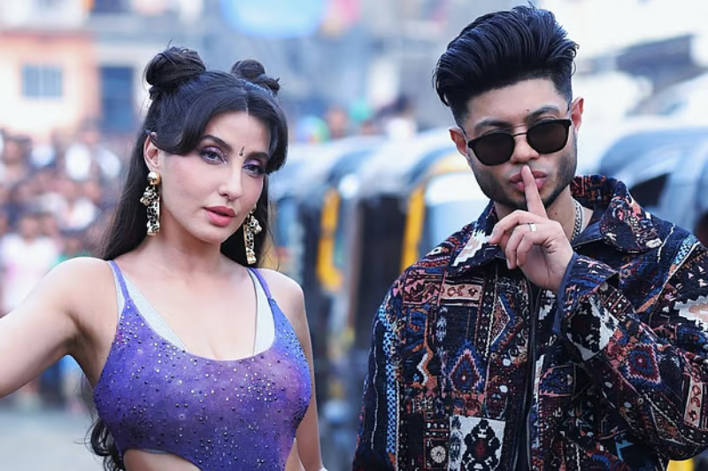 সঞ্জয় দেব ও নোরা ফাতেহী Nora Fatehi Sanjoy Dev Parshwachitra